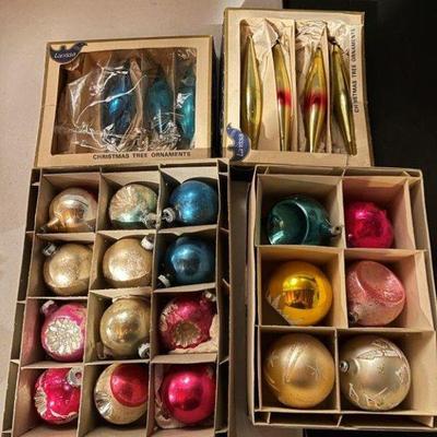 Vintage Christmas Ornaments