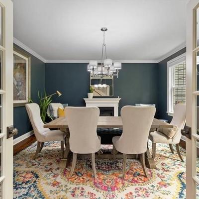 Restoration Hardware Table 40â€ W x 84â€L x 30â€ H  - Two leaves that extend the table 18â€ each side