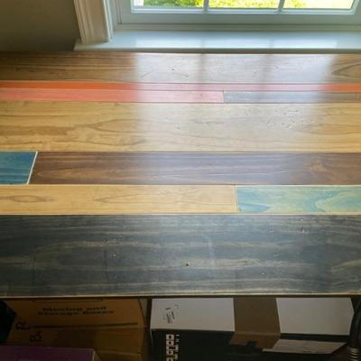 Custom Appel Shop Solid Wood Desk 47" x 30" 