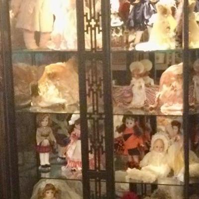 Dolls new and vintage