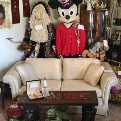 Vintage floral sofa, rarely used