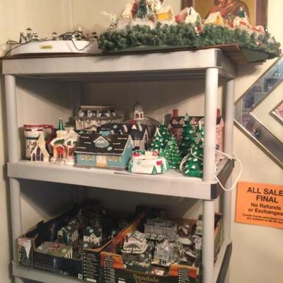 Christmas village houses