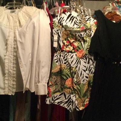 Blouses and dresses