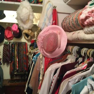 Jars purses and clothing