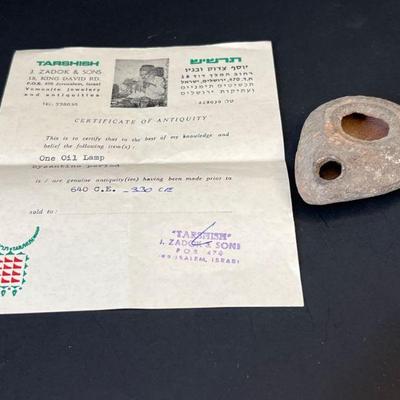 Byzantine Period Oil Lamp