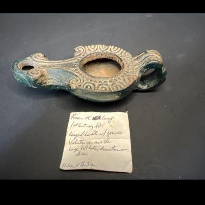 Roman AE Lamp 1st Century AD