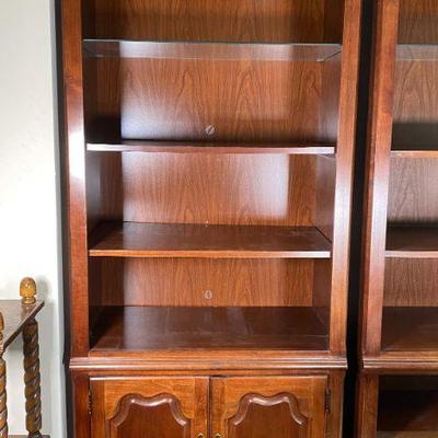 Cherry bookcases