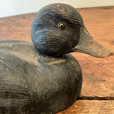 PETER PRINGLE ONTARIO DECOY | Vintage Gunning Decoy Attributed to Peter Pringle (1878-1953) Ontario. Decoy is a Bluebill or Redhead...