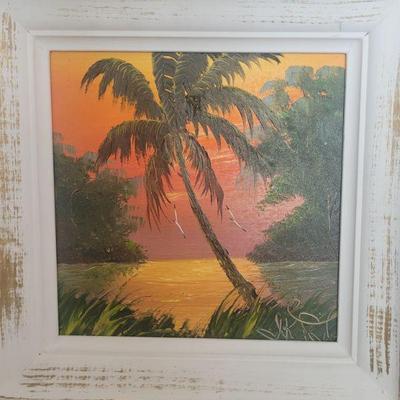 Highwaymen painting by Isaac Knight, oil on canvas
