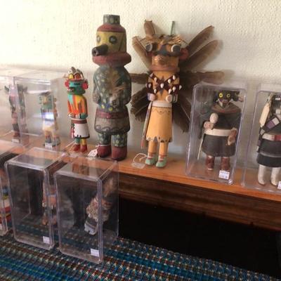 Vintage Kachina dolls