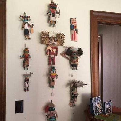 Vintage Kachina dolls