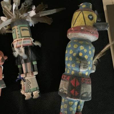 Vintage Kachina dolls