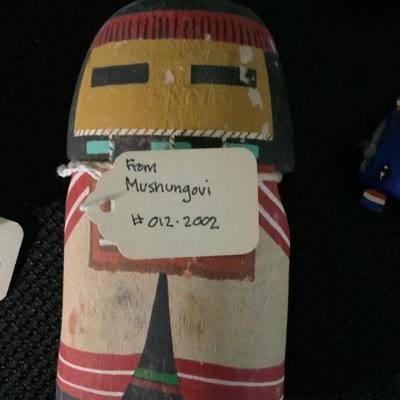 Vintage Kachina doll
Mushungovi