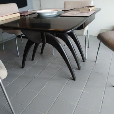 Mid century modern dining table