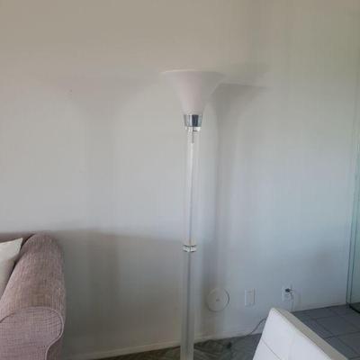 Mid century modern Lucite floor lamp