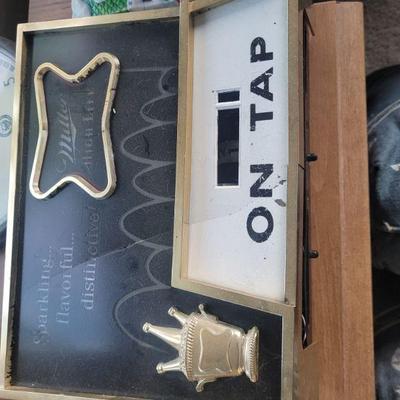 Miller beer sign