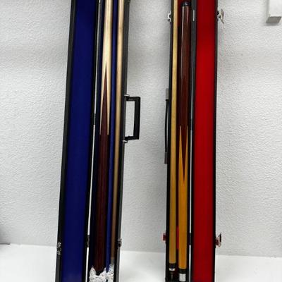 Pool cues