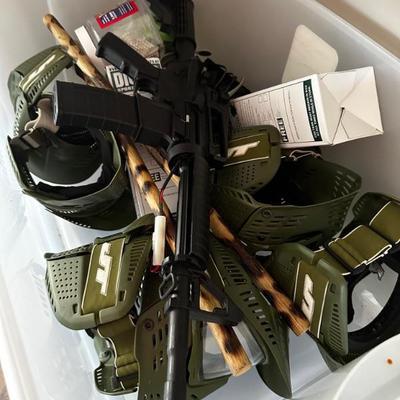 Paintball gear