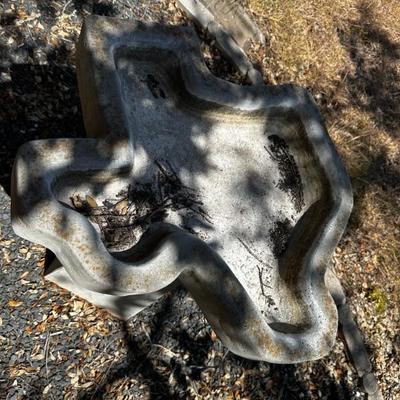 Texas bird bath