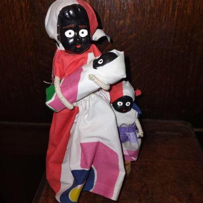 Vintage black doll