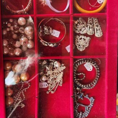 Shoe clips and earrings
