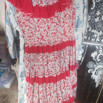 40s patio dress