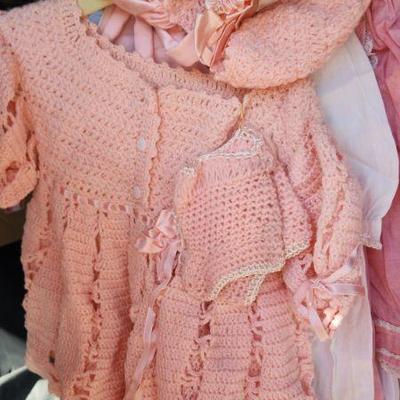 Hand knit 50s set