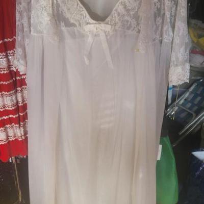 50s peignoir set