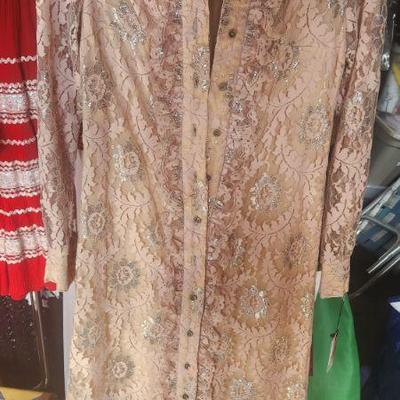 60s lace maxi