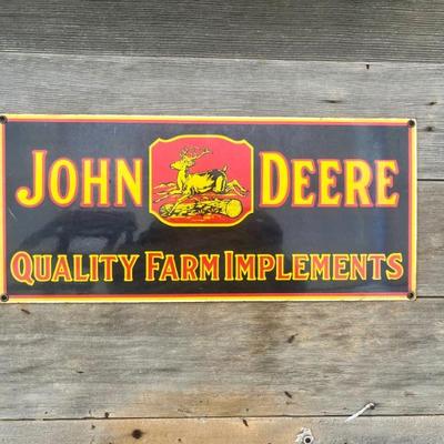 John Deere Sign