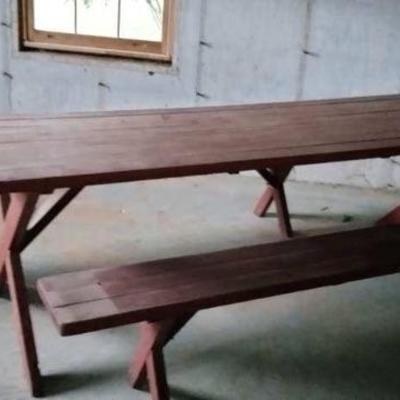 8â€™ picnic table