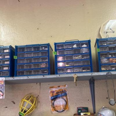 Plastic storage with multiple drawers
