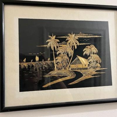 Rice straw picture