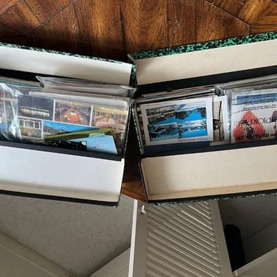 Contemporary postcard collection