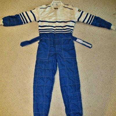 Vintage Italian OMP racing crew overalls
