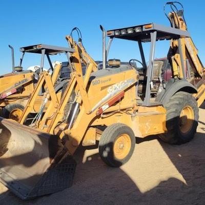 #102 â€¢ Case 580 Super M Extendahoe
