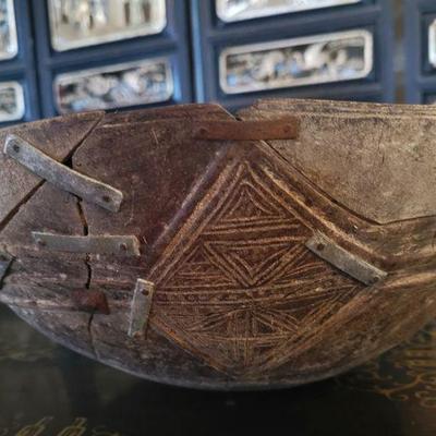 3-400 year old African bowl...from south Africa