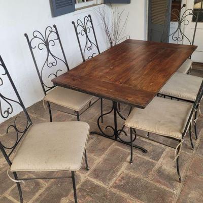Midcentury patio set