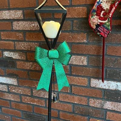 tall candle lampost