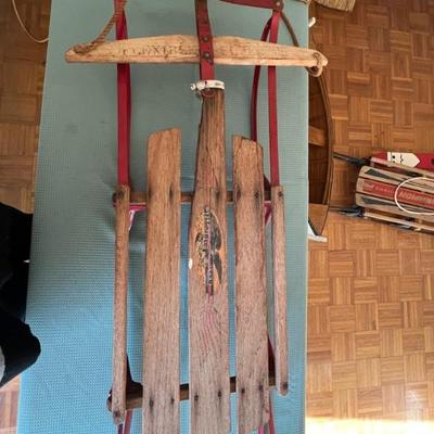 Vintage Flexible Flyer sled