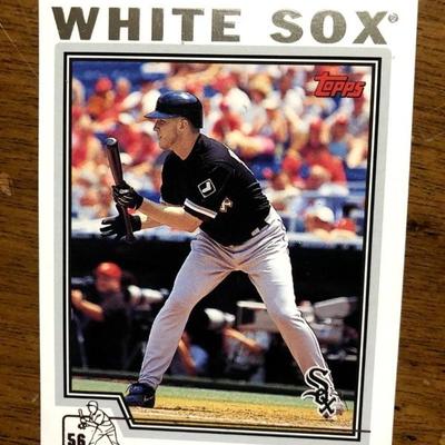 Topps baseball card - White Sox Mark Buehrle