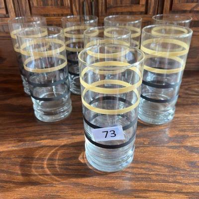73:Set of 8 Pfaltzgraph Radius Glasswar
