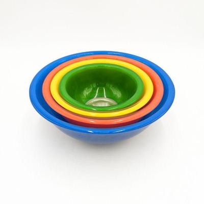 Vintage Pyrex Set of 4 Nesting Mixing Bowls