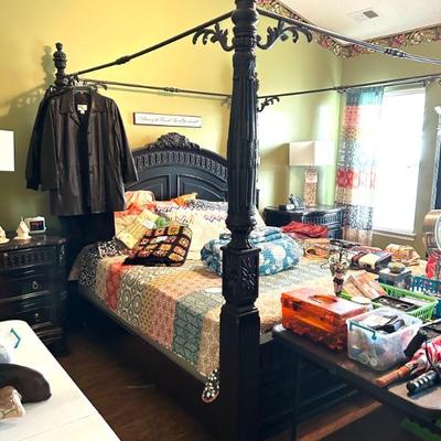 Huge Queen Bed and Mattress / $400