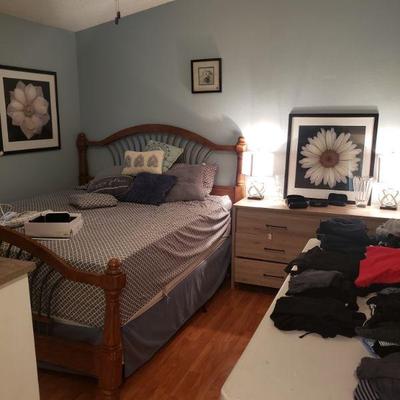 CalKingBed & frame