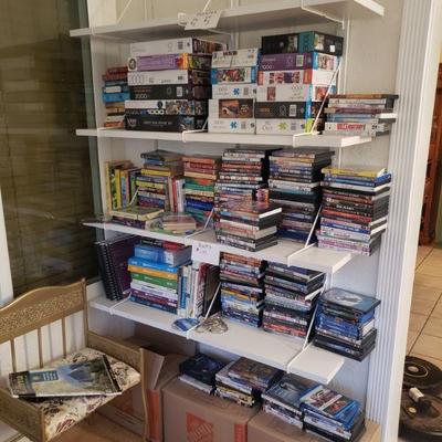 Puzzles, Cd's DVD's