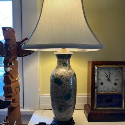 Antique and vintage Chinese and Chinoiserie style lamps