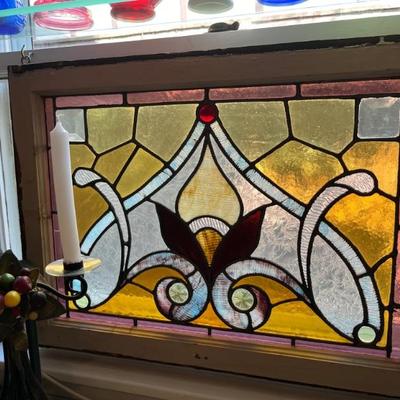 Late 19th and early 20th century stained glass windows, Victorian and Prairie styles