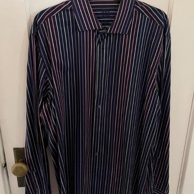 Lots of designer menâ€™s clothing, excellent condition, mostly mens L, XL, and XXL