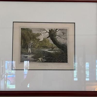 a pair of 18th century English engravings by Samuel Howitt